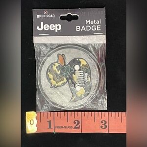 Jeep Metal Badge-Camo duck